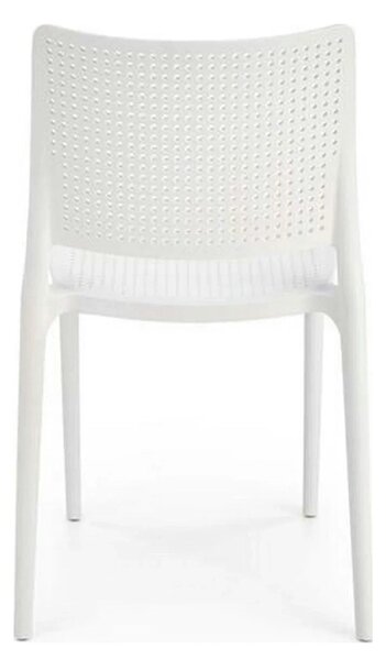 Scaun K514, alb, polipropilena, 42x55x79 cm