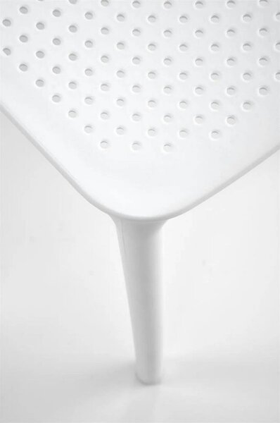 Scaun K514, alb, polipropilena, 42x55x79 cm