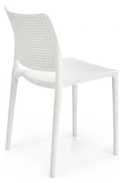 Scaun K514, alb, polipropilena, 42x55x79 cm