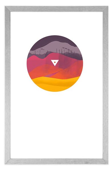 Poster cu passepartout într-un design unic