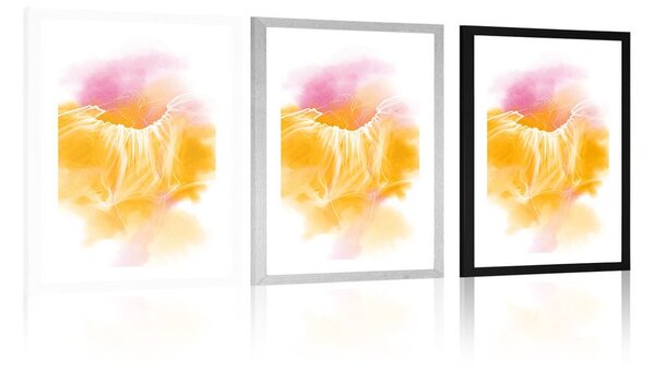 Poster cu passepartout natura feminina