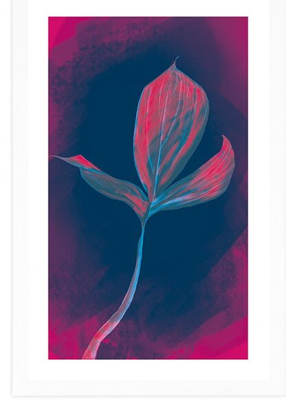 Poster cu passepartout plantă fermecătoare