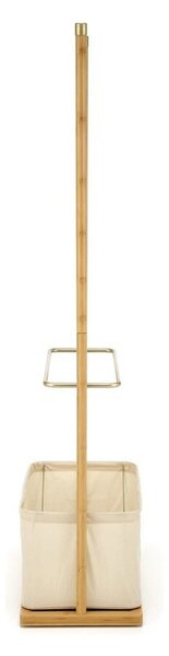 Stander haine WU-31, stejar, metal/lemn de bambus, 60x35x166 cm