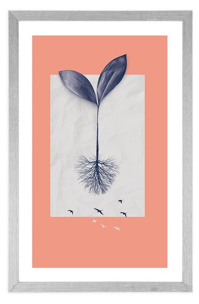 Poster cu passepartout diversitatea naturii