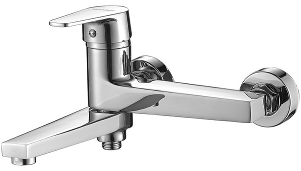 Kuchinox Luga, baterie de cadă cu pipă rotativă, cromată, LAV-BQL_01FD
