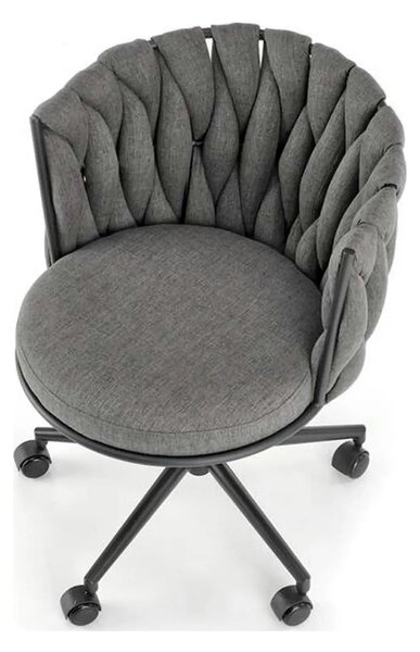 Scaun TALON, gri, stofa, 55x60x75 cm