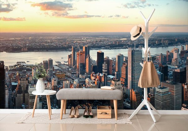 Fototapet panorama orașului New York