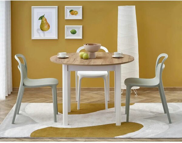 Scaun K490, verde menta, polipropilena, 46x55x80 cm