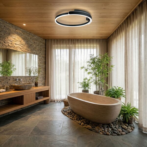 Lampă de tavan LED APP1925-C Black