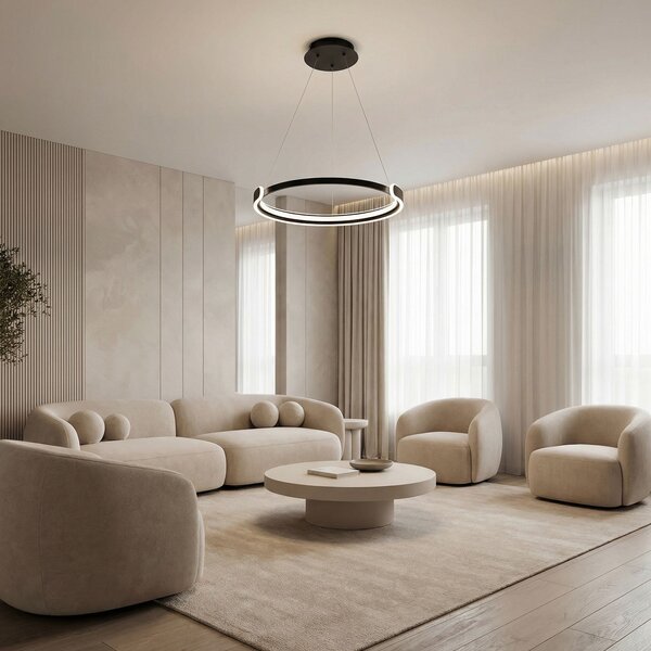 Lampă de tavan LED APP1927-CP Black