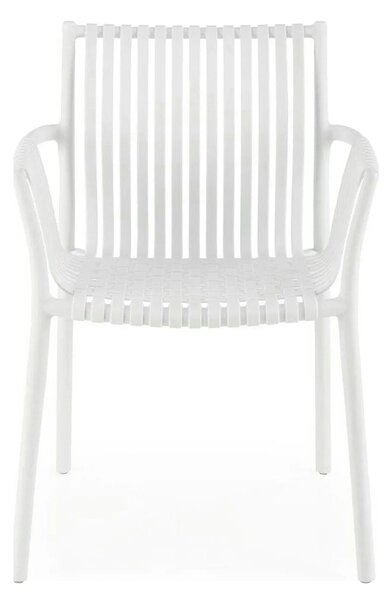 Scaun K492, alb, polipropilena, 60X56X84 cm