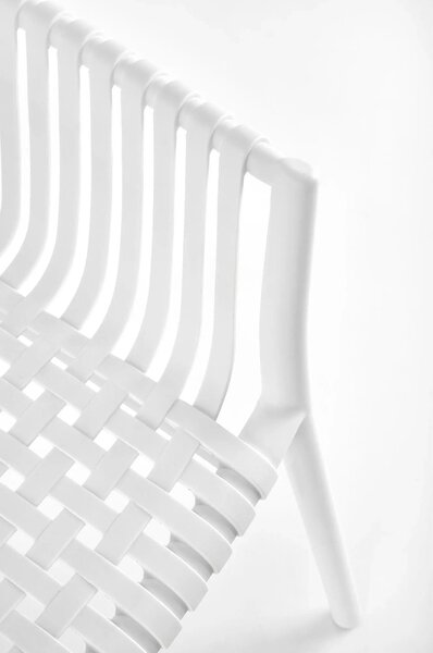 Scaun K492, alb, polipropilena, 60X56X84 cm