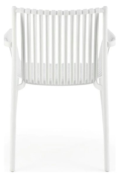Scaun K492, alb, polipropilena, 60X56X84 cm