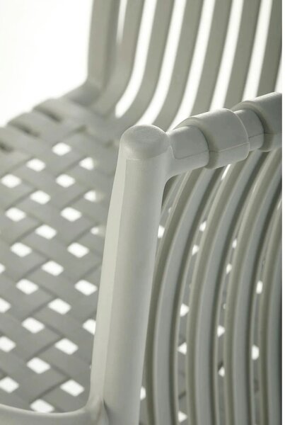 Scaun K492, gri, polipropilen, 60X56X84 cm