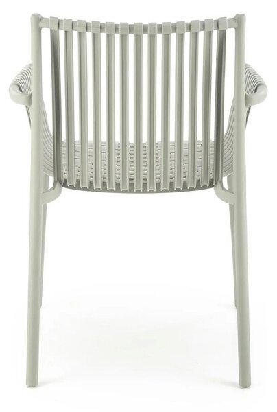 Scaun K492, gri, polipropilen, 60X56X84 cm