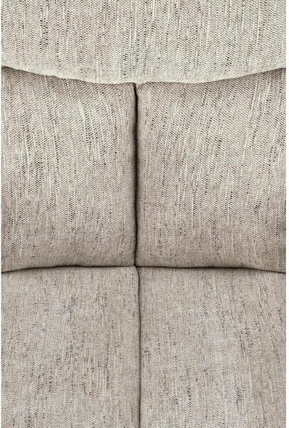 Scaun pentru living K495, bej/negru, stofa clasica/metal, 60x65x87 cm