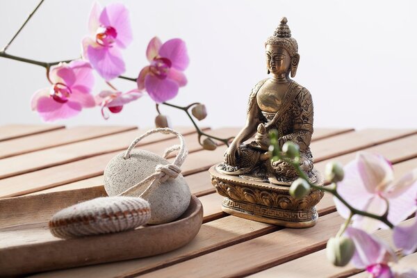 Fototapet autoadeziv natura moartă perfectă meditativă