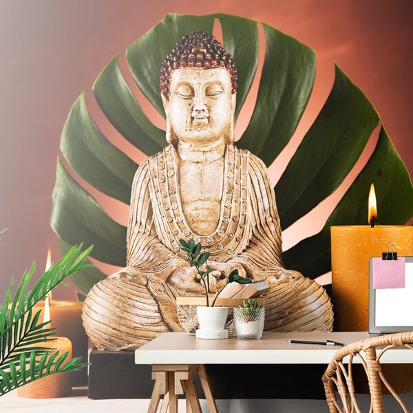 Fototapet Buddha cu natură moartă relaxantă