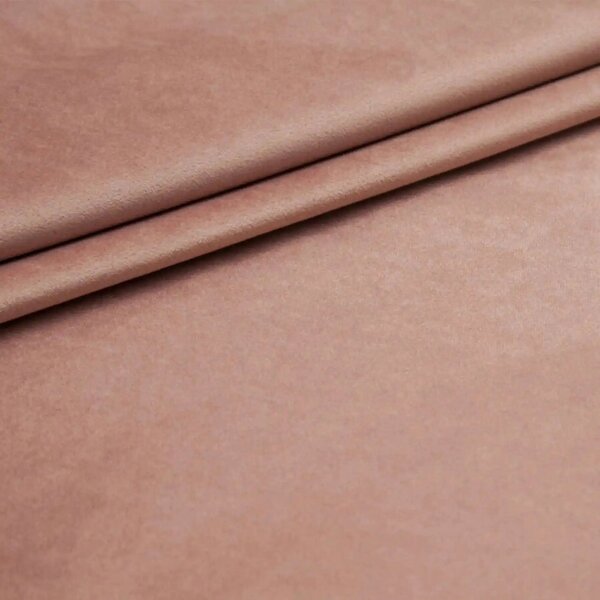 Scaun birou Q-190, stofa catifelata roz antic, 60x44x80 cm