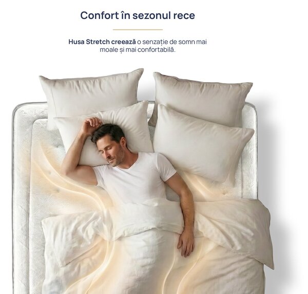 Saltea Onesleep, Verso Adapt Sleep Technology, 140x200x28, Medie