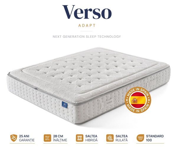 Saltea Onesleep, Verso Adapt Sleep Technology, 140x200x28, Medie