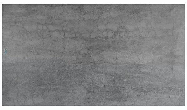 Masa extensibila SALVADORE CERAMIC, gri/negru mat, sticla securizata/c