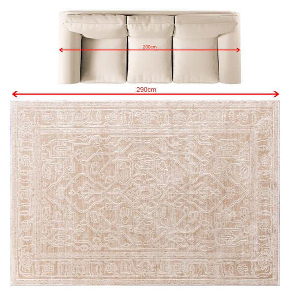 Covor Caldera cream/camel 200x290 cm
