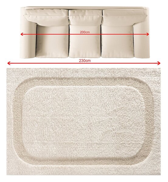 Covor Halo cream 160x230 cm