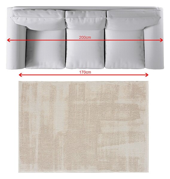 Covor Abstract Beige II 120x170 cm