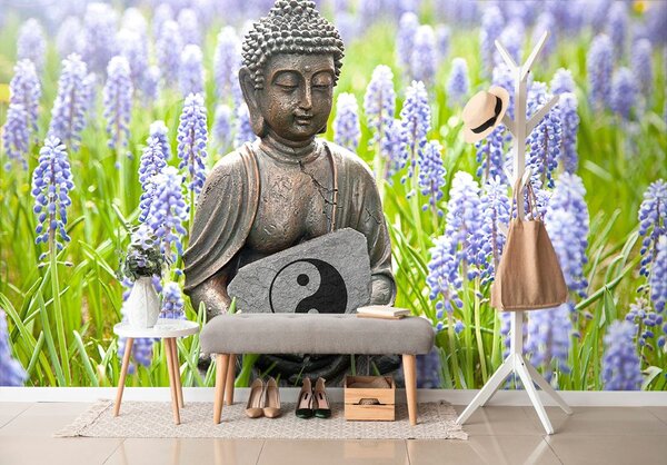 Fototapet yin și yang Budha