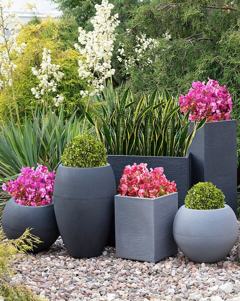 Capac pentru ghiveci Cubus 29x29x40 cm