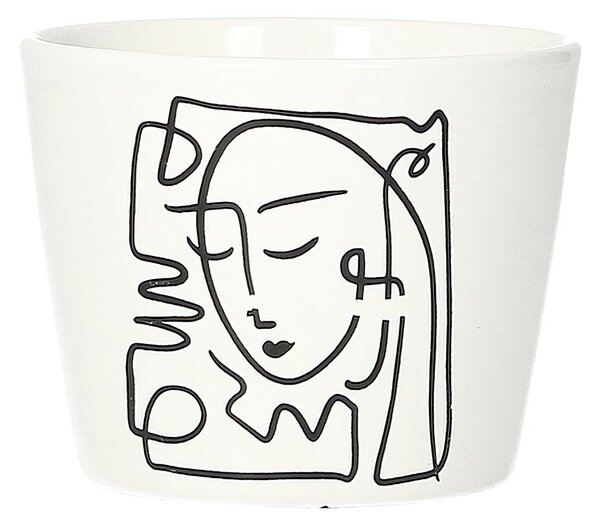 Capac pentru ghiveci Face II 8cm
