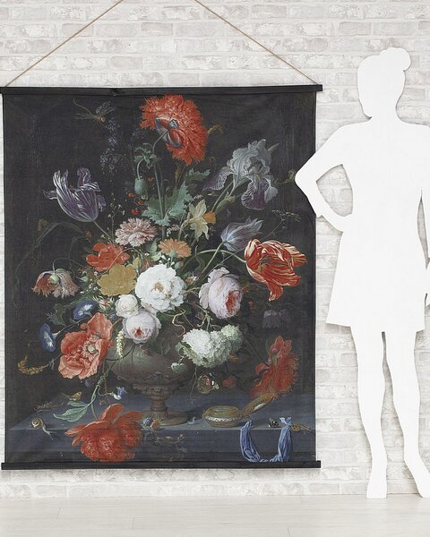 Kakemono Flowers 124x148cm