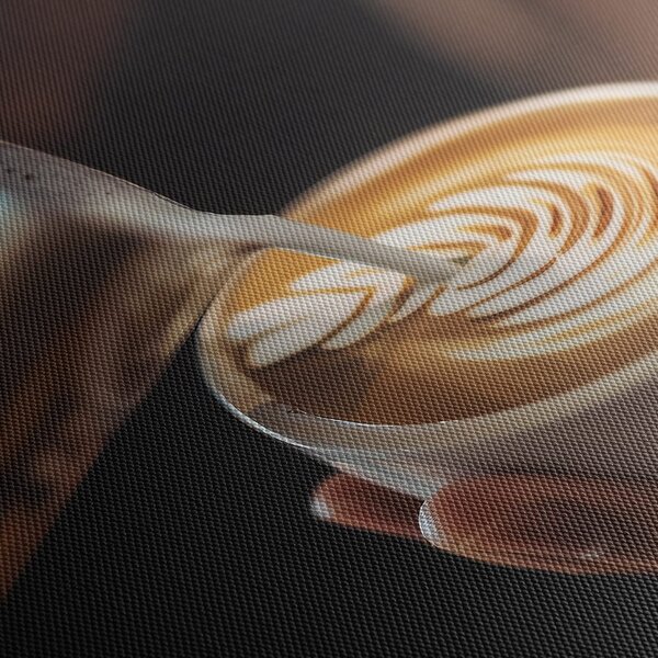 Tablou maiestria artei latte