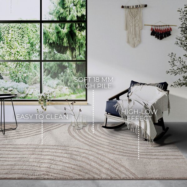 Covor bej 80x120 cm Pigment Beige – Elle Decoration