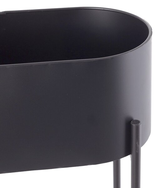 Paturi de flori Valery Duo 40x19x45cm black