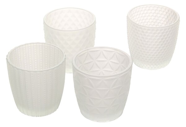 Set de sfeșnice Altare 4 buc. milk glass