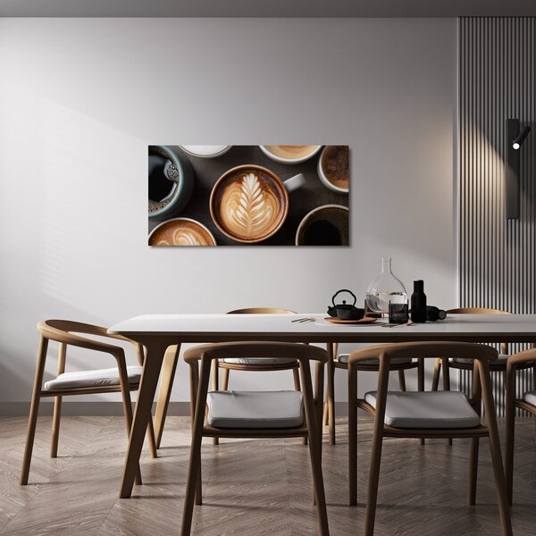 Tablou relaxare cu cafea pe masă