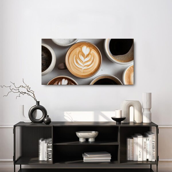 Tablou cappuccino delicios cu spumă