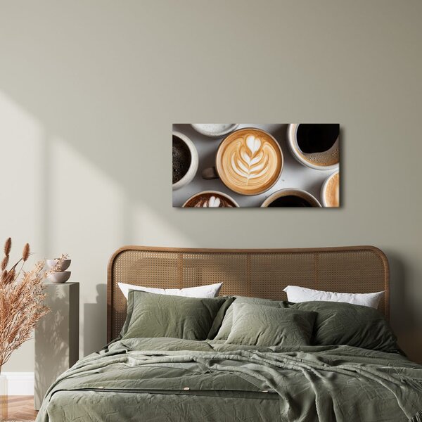 Tablou cappuccino delicios cu spumă