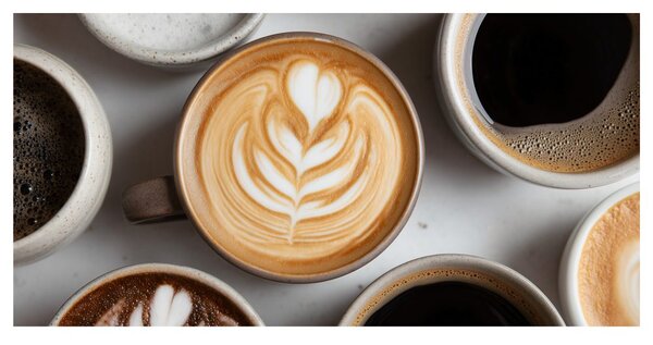 Tablou cappuccino delicios cu spumă