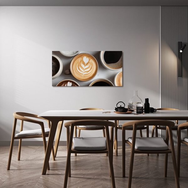 Tablou cappuccino delicios cu spumă