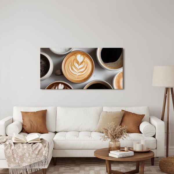 Tablou cappuccino delicios cu spumă