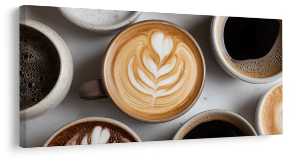 Tablou cappuccino delicios cu spumă