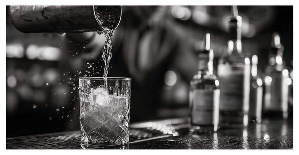 Tablou răcorire cu cocktail de gheață