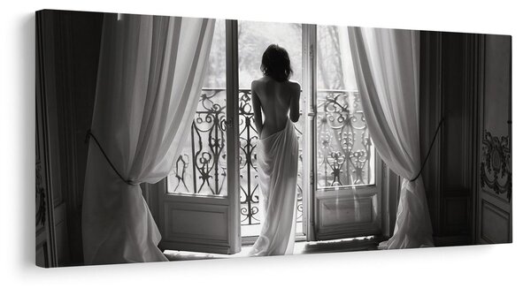 Tablou eleganță în voal