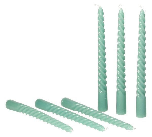 Set lumânări Pazzo 6 buc. green