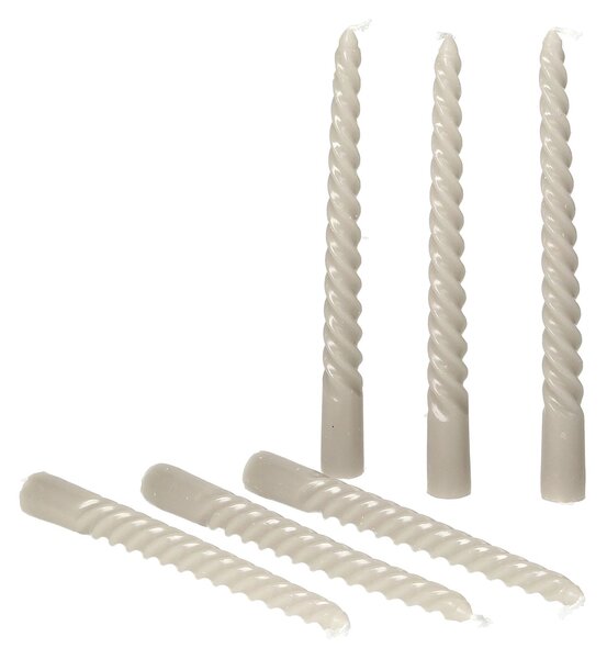 Set lumânări Pazzo 6 buc. light grey
