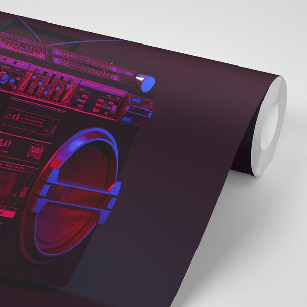 Fototapet disco radio din anii 90