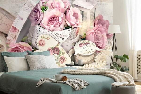 Fototapet natură moartă vintage romantică